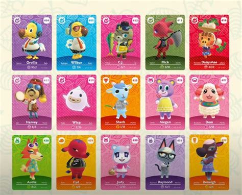 ac nfc cards|Full List of Animal Crossing Series 5 amiibo Cards .